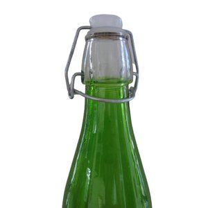 ✳️ Flip Top Glas(s) Bo(tt)le for Christmas eggnog o coquito Holyday traditions